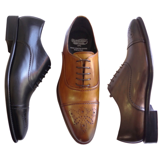 Calzoleria Toscana 2361 Cap Toe Oxfords