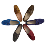 Calzoleria Toscana 2907 Suede Tassel Driving Loafers