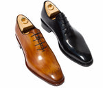 Calzoleria Toscana 4633 Manera Calfskin Balmoral Oxfords