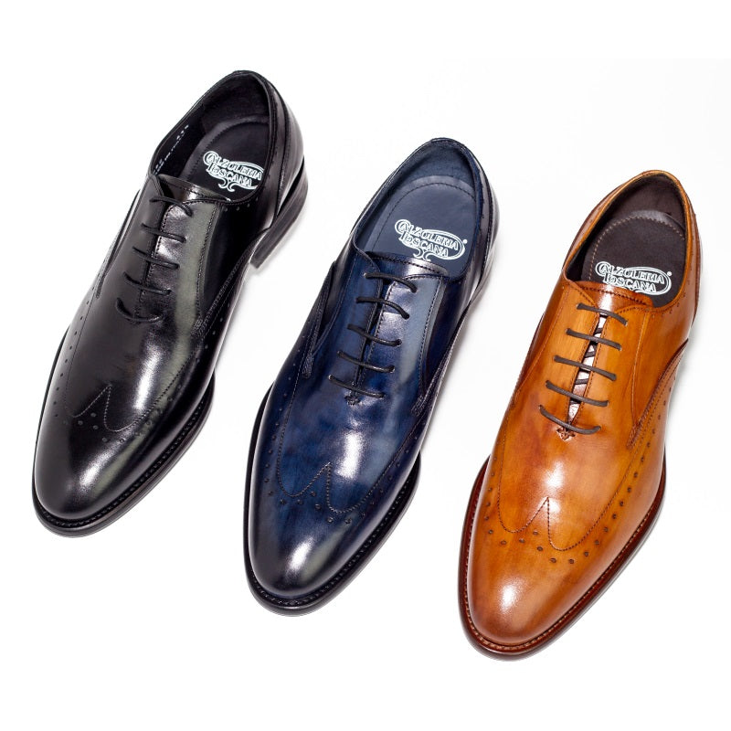 Calzoleria Toscana 4492 Calfskin Wingtip Oxfords