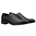 Calzoleria Toscana 5373 Woven Oxfords Black