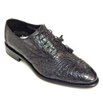 Calzoleria Toscana 7188 Caiman Cap Toe Shoes Navy