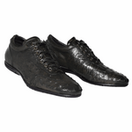 Calzoleria Toscana 7405 Ostrich Quill Sneakers Brown