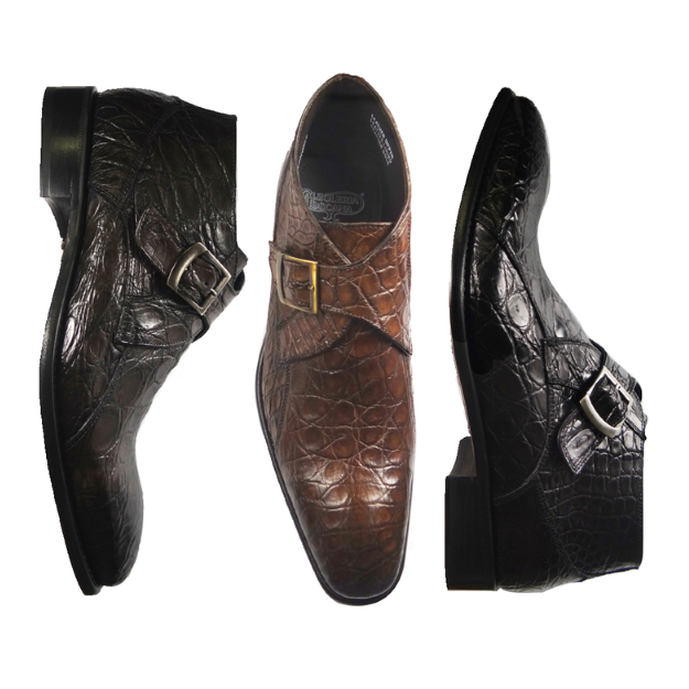 Calzoleria Toscana 8306 Caiman Monk Strap Boots