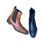 Calzoleria Toscana 8543 Calfskin Wingtip Boots