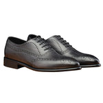 Calzoleria Toscana H742 Wingtip Oxfords Gray