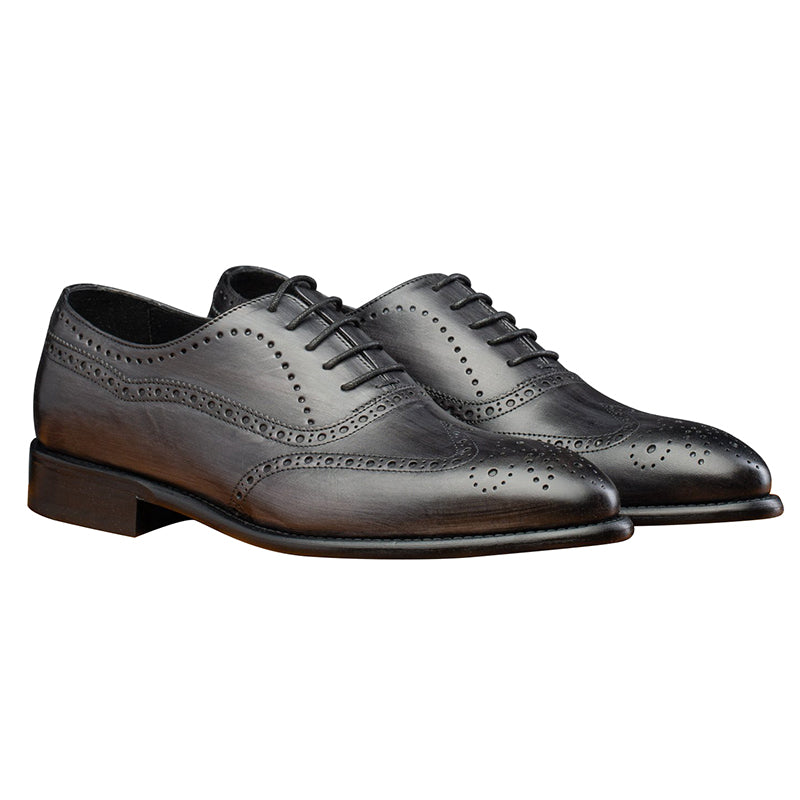 Calzoleria Toscana H742 Wingtip Oxfords Gray