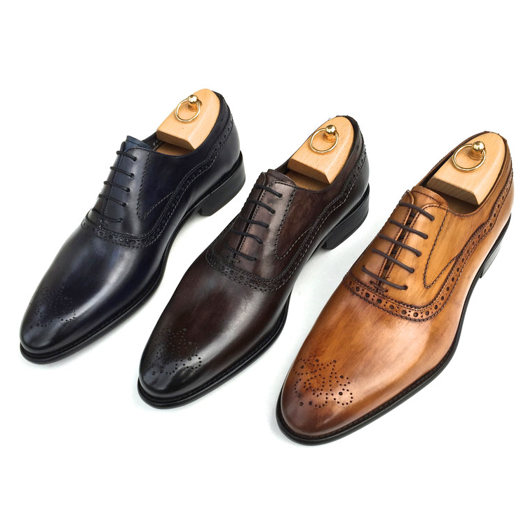 Calzoleria Toscana A514 Medallion Toe Oxfords