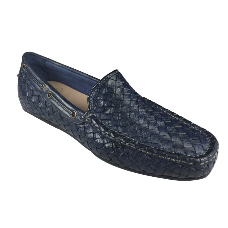 Calzoleria Toscana A748 Woven Loafers Denim