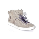 Calzoleria Toscana A892 Calfskin High Top Sneakers Cloud