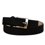 Calzoleria Toscana C1359-S Suede Belt Black