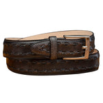 Calzoleria Toscana C1482 Stitched Belt Graphite