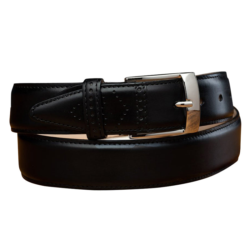 Calzoleria Toscana C1732 Medallion Belt Black