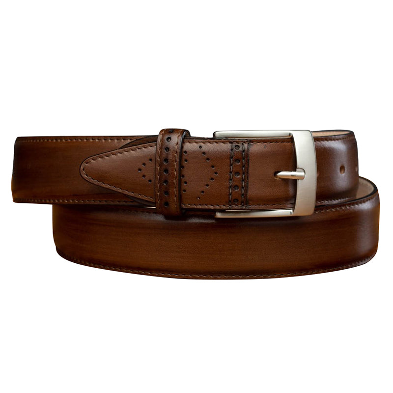 Calzoleria Toscana C1732 Medallion Belt Brown