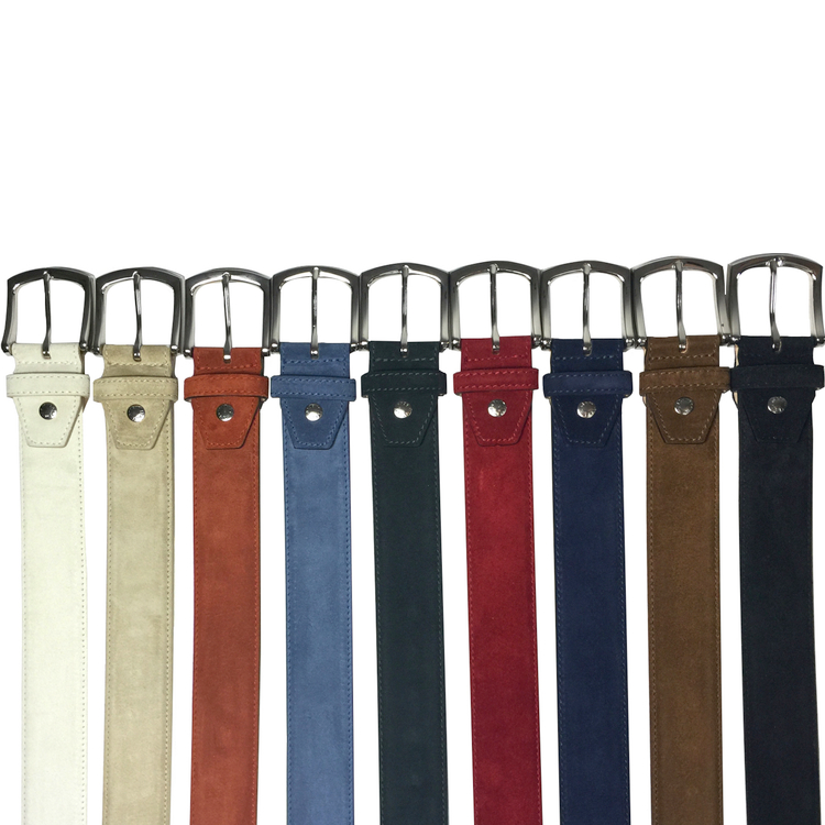 Calzoleria Toscana C2218 Velour Suede Belts