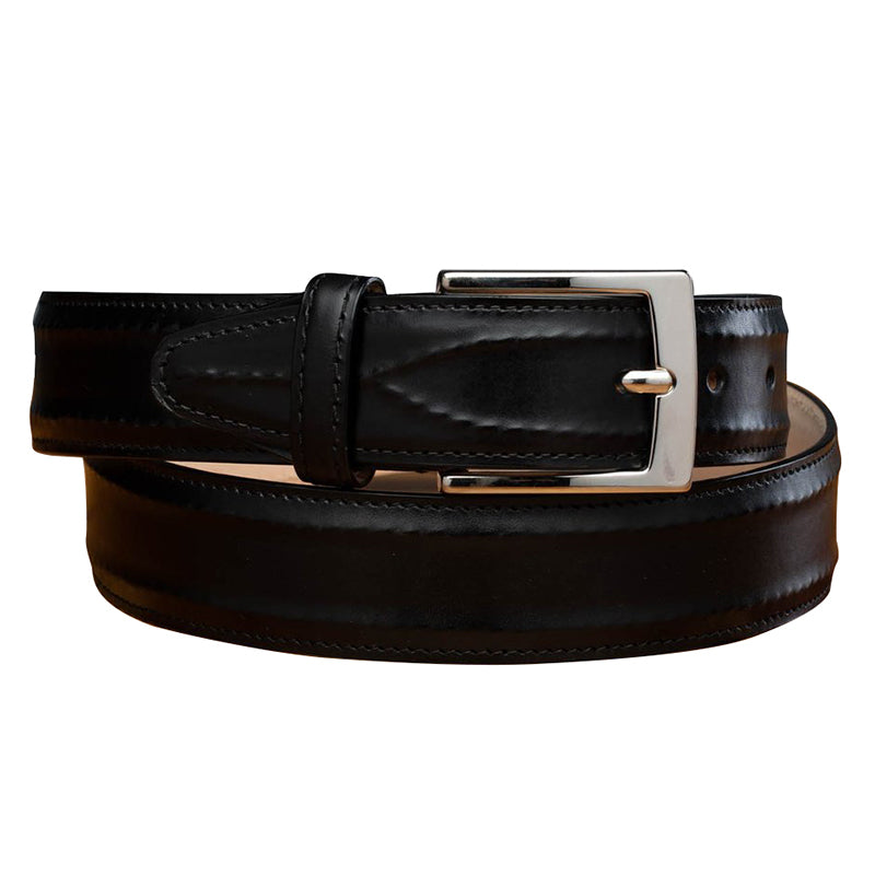 Calzoleria Toscana C2216 Stitched Belt Black