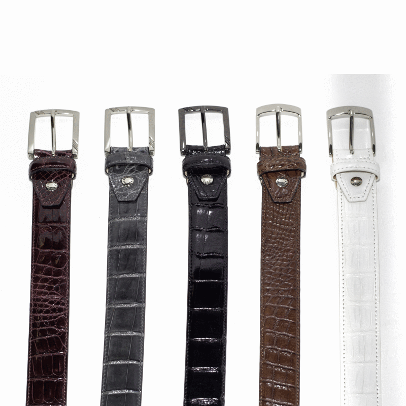 Calzoleria Toscana C8099 Nile Crocodile Belt