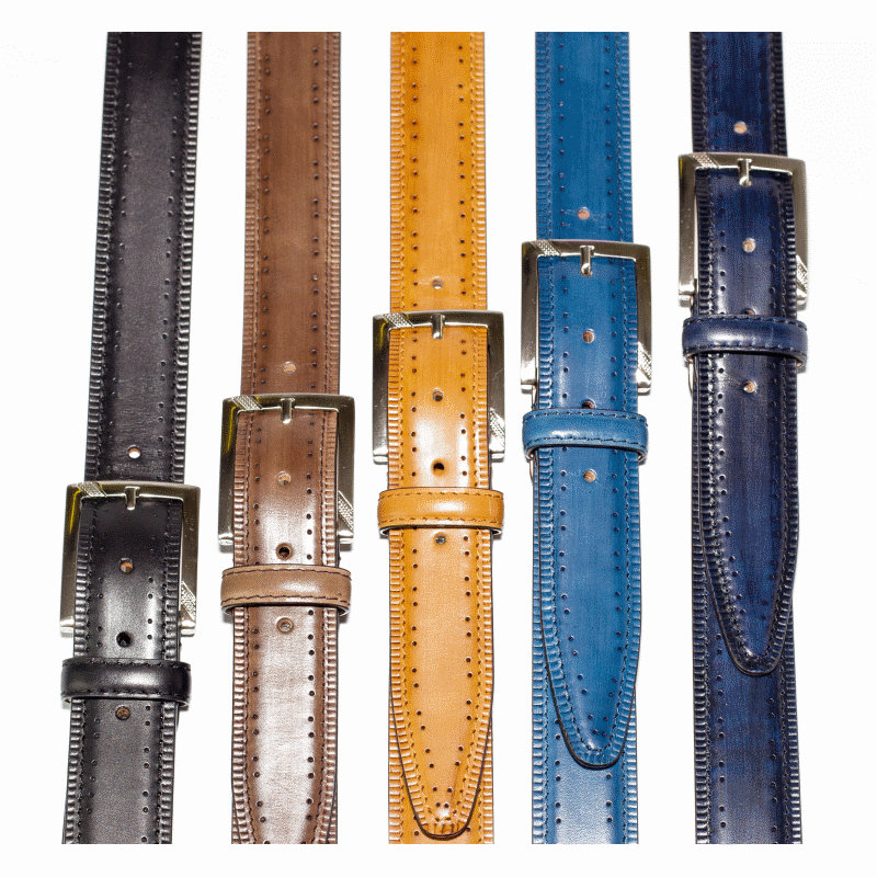 Calzoleria Toscana Cayenne Calfskin Belt