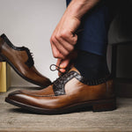 Calzoleria Toscana 2720 Crocodile & Calf Shoes Brown