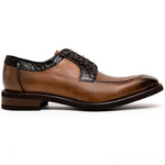 Calzoleria Toscana 2720 Crocodile & Calf Shoes Brown