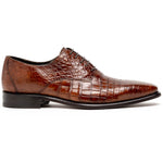 Calzoleria Toscana David 6153 Nile Crocodile Shoes Cognac