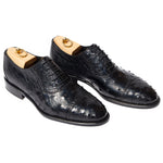 Calzoleria Toscana H777 Ostrich Cap Toe Shoes