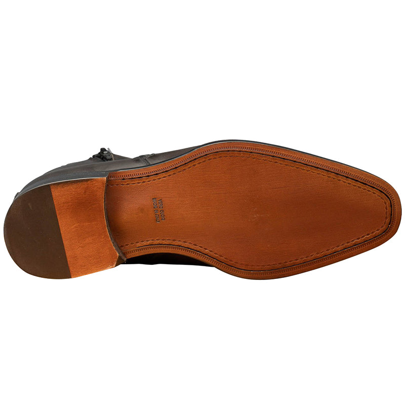 Calzoleria Toscana Q337 Onice Zipper Boots Stone
