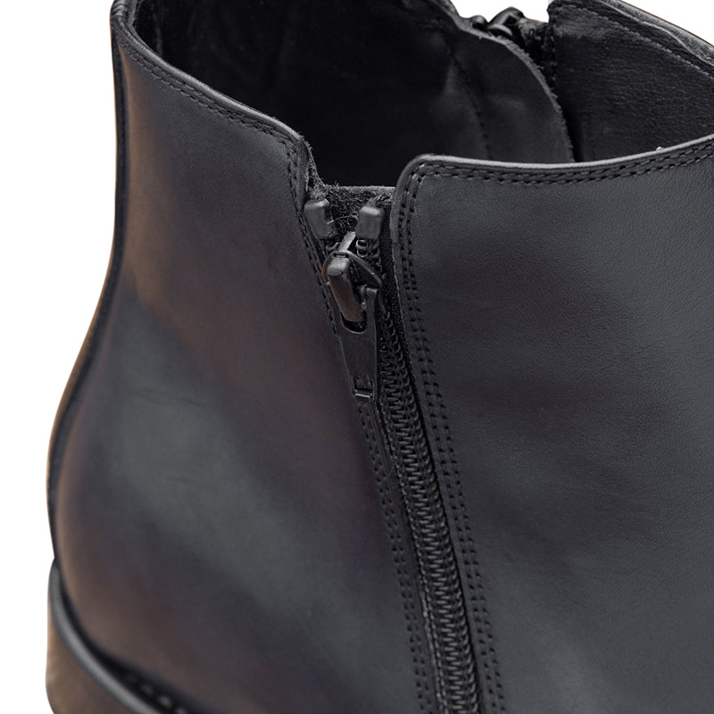 Calzoleria Toscana Q337 Onice Zipper Boots Stone