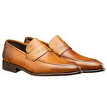 Calzoleria Toscana Q540 Wholecut Loafers Chestnut