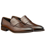 Calzoleria Toscana Q540 Wholecut Loafers Moor