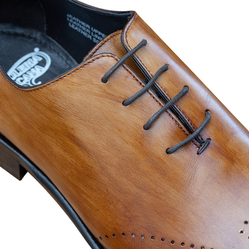 Calzoleria Toscana Q550 Wholecut Oxfords Chestnut
