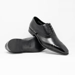 Calzoleria Toscana Z211 Cap Toe Oxfords Black