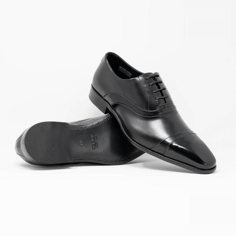 Calzoleria Toscana Z211 Cap Toe Oxfords Black