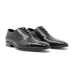 Calzoleria Toscana Z211 Cap Toe Oxfords Black