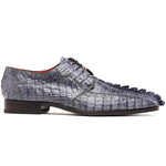Marco Di Milano Cancun Caiman Crocodile Derby Grey