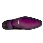 Marco Di Milano Cancun Caiman Crocodile Derby Purple