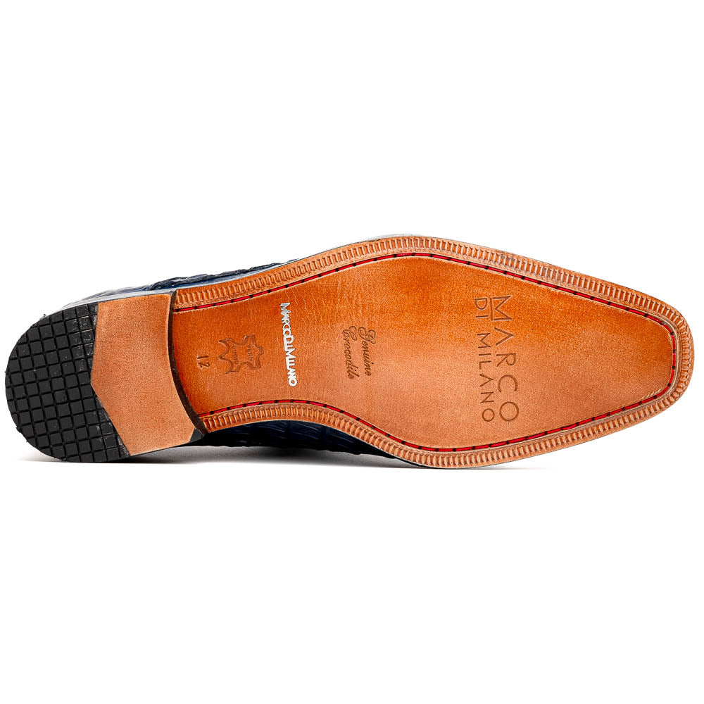 Marco Di Milano Caribe Caiman Crocodile Derby Orix / Brown