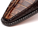 Marco Di Milano Caribe Caiman Crocodile Derby Orix / Brown