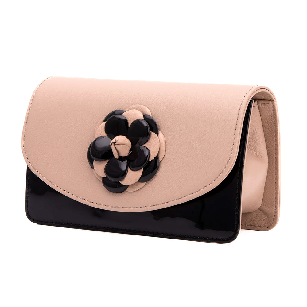 Vinci Leather The Diva Women's Leather Handbag Beige