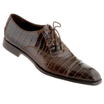 Caporicci 1114 Alligator Cap Toe Shoes TD Moro