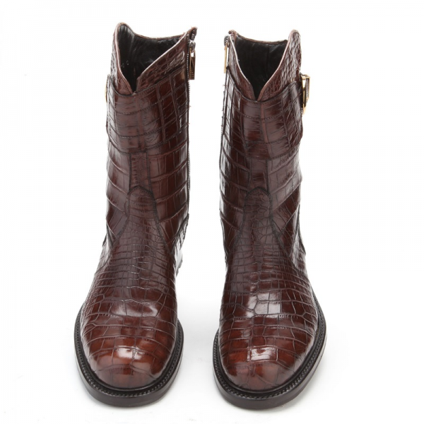 CAPORICCI Alligator boots Mauri 2179 Alligator Leather and Fur Boot | Cellini Uomo main image 3