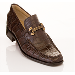 Caporicci 9318 Alligator Bit Loafers TD Moro