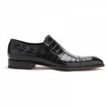 Caporicci 943 Alligator Loafers Black