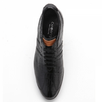 Caporicci All-Over Alligator Sneakers Black