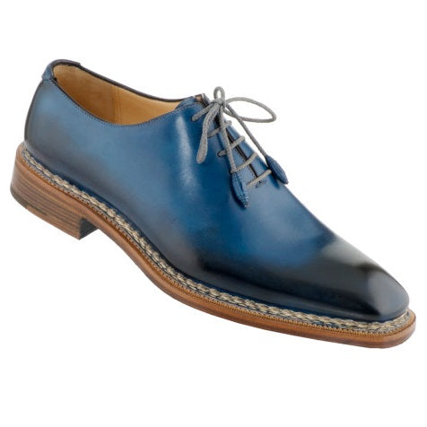 Caporicci 1400 Norwegian Stitch Oxfords Blue