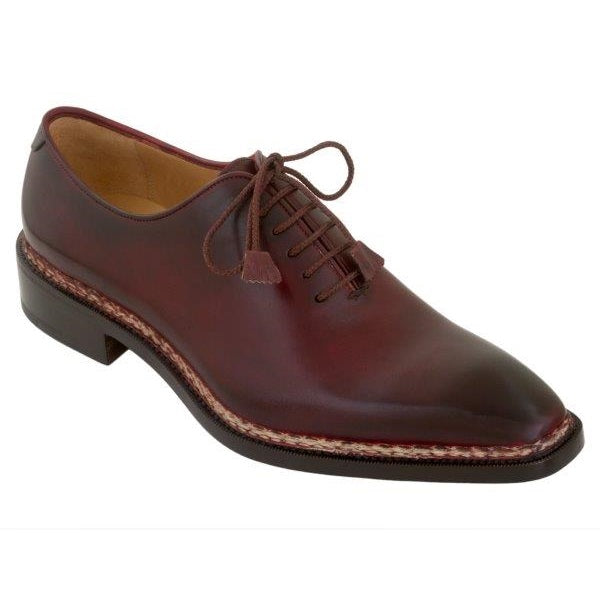 Caporicci 1400 Norwegian Stitch Oxfords Burgundy