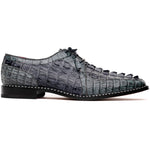 Marco Di Milano Caribe Caiman Crocodile Derby Dark Grey