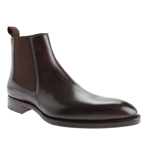 Carlos Santos 7902 Gustava Chelsea Boots Dark Brown