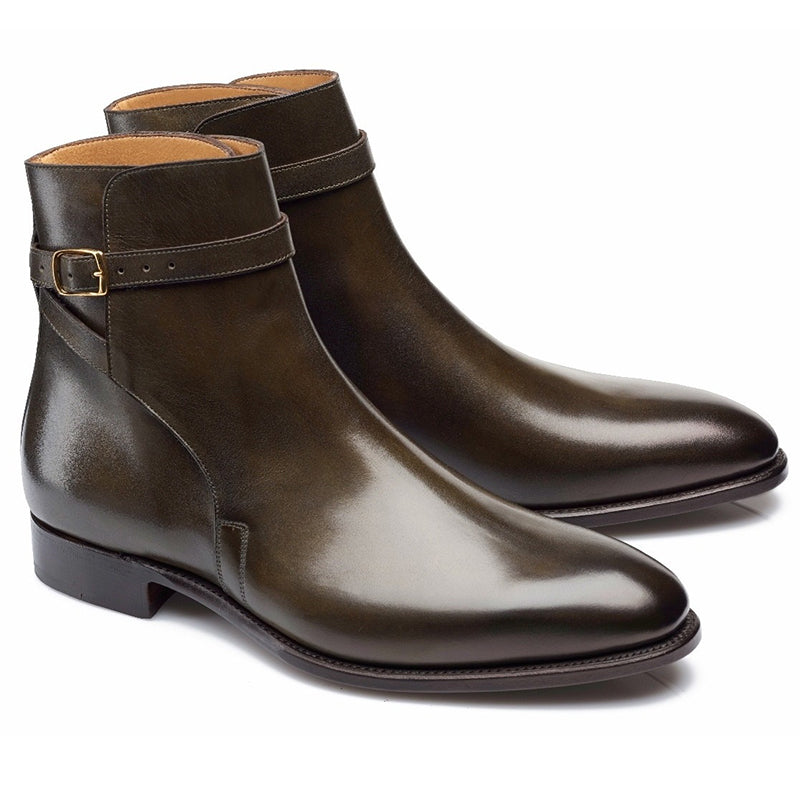 Carlos Santos Aaron 4125 Jodhpur Boots Bosco
