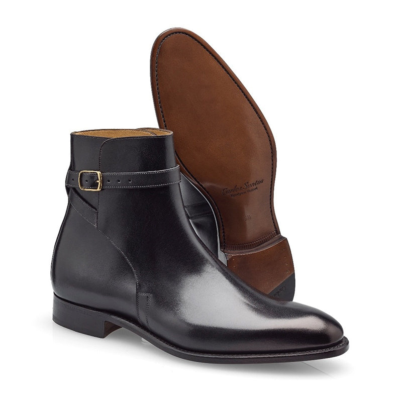 Carlos Santos Aaron 4125 Jodhpur Boots Noir Shadow